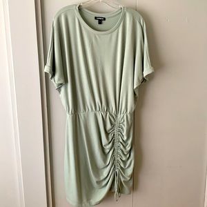 New without tags, Express size L. Soft sage cotton above the knee dress.